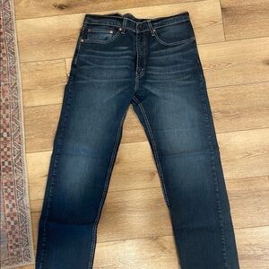 Levi's Blue Straight Jeans - practically new
